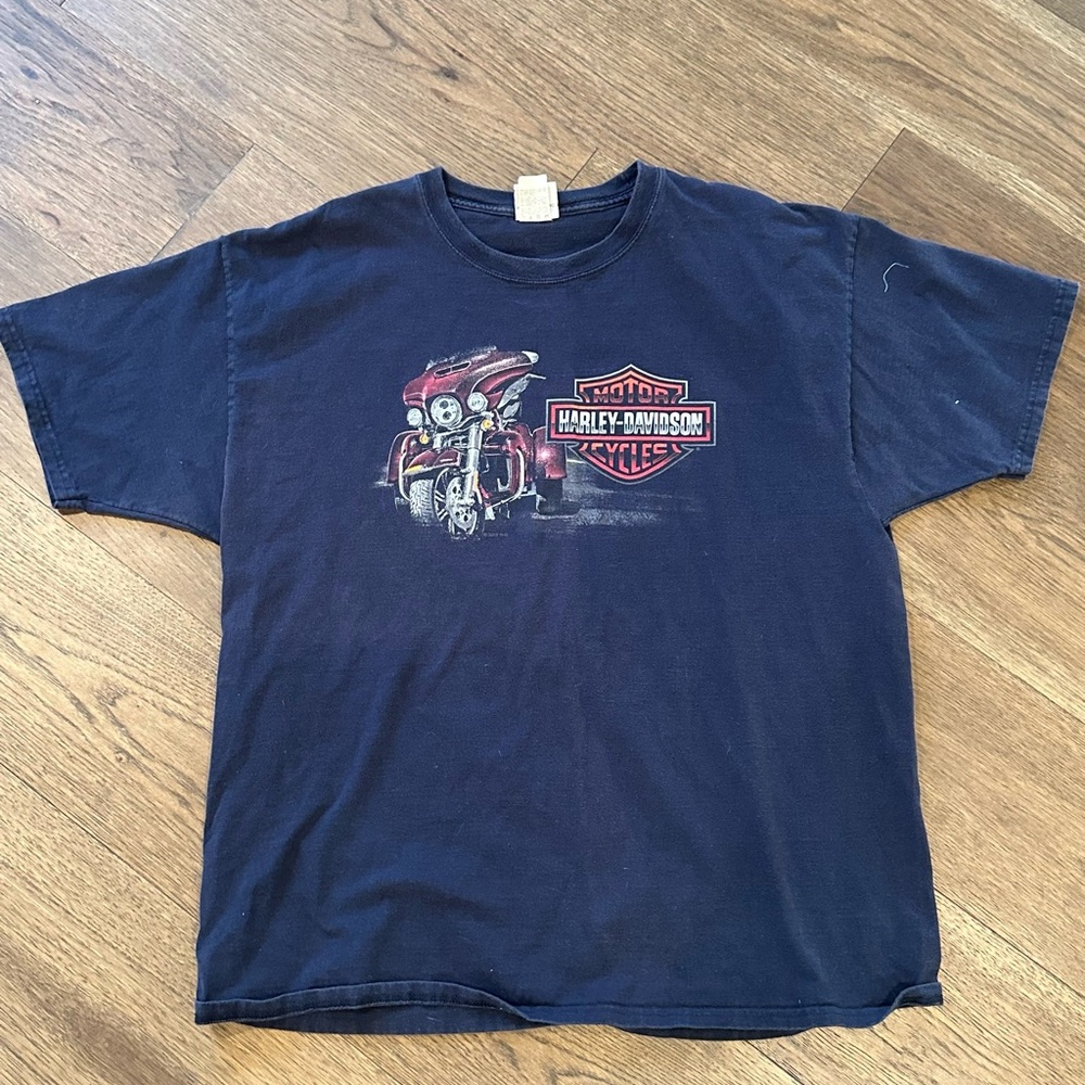 2019 Harley-Davidson men’s short  Sleeve black Tee 2xl